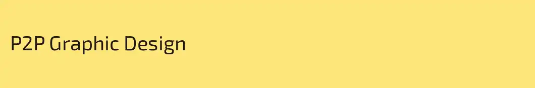 P2P Graphic Design